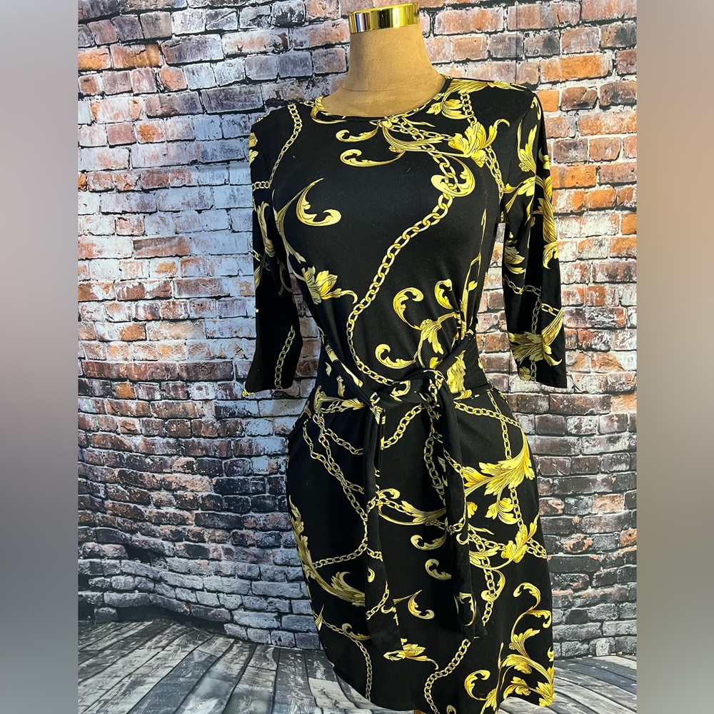 Thyme + Honey dress with belt